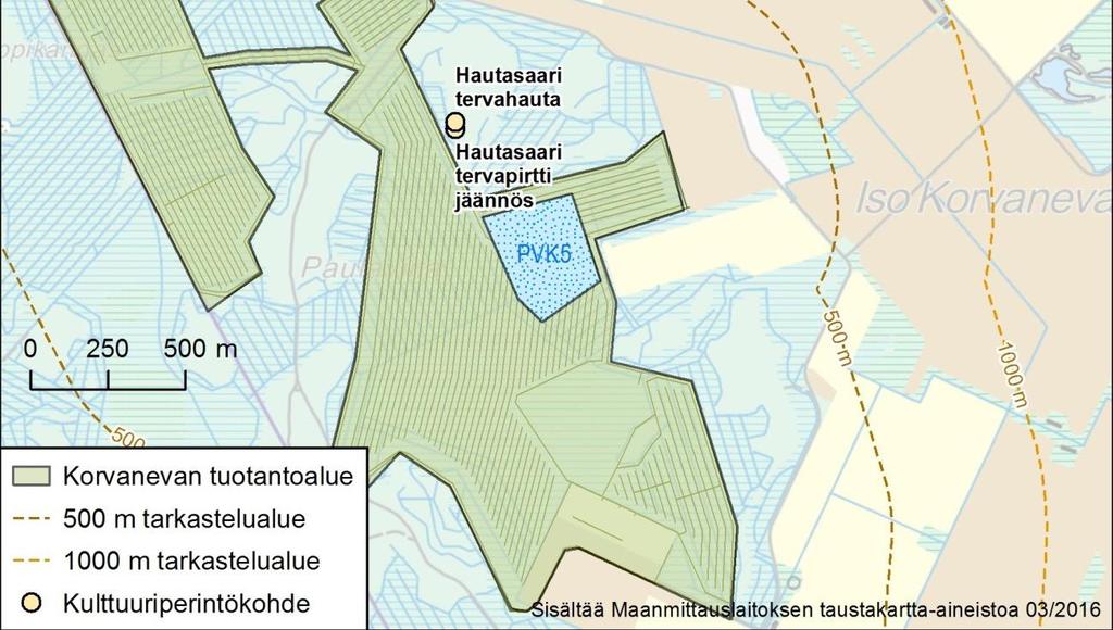 Lisäksi apuna käytettiin ympäristöhallinnon Herttatietokannan aineistoja.