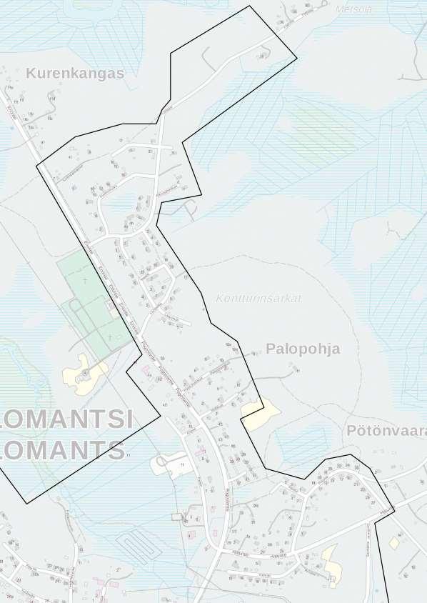 Nopeusrajoitukset, muutokset pohjoisosa - Taajaman pohjoisosassa asuntokatujen rajoitukset muutetaan järjestelmällisesti kaikki 30 km/h.