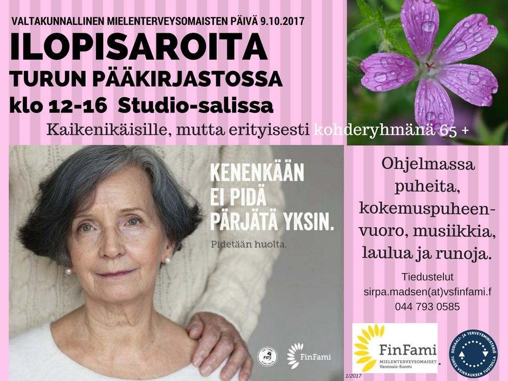 llonan päivän iltajuhla Aika: maanantaina 9.10.