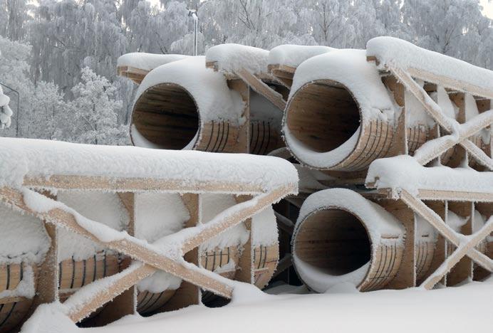 Rakentaminen on jatkunut liki 2,5 vuotta ja osuuden on tarkoitus valmistua tämän vuoden marraskuussa.