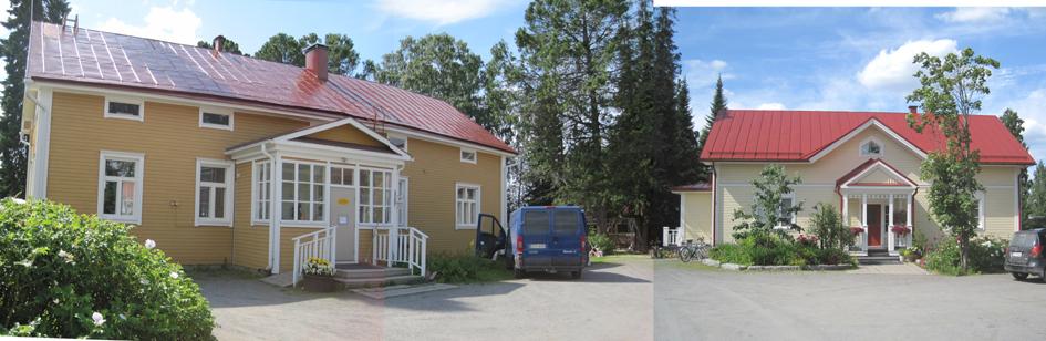 9. PEHKONEN Pihapiiri (Puistokatu 53), jossa on kaksi komeaa asuinrakennusta, joista toinen on tehty