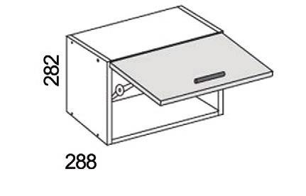 Seinäkaappi 35,4 cm, lev. 60 cm 33,- 35S8 2. Seinäkaappi 35,4 cm, lev.