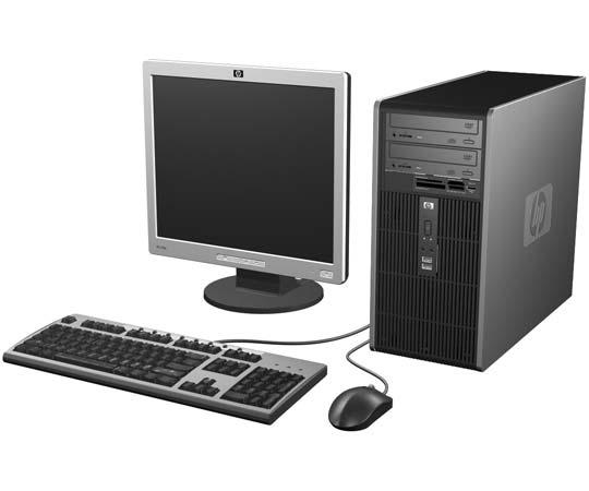 1 Tuotteen ominaisuudet Peruskokoonpanon ominaisuudet HP Compaq Microtower -tietokoneen ominaisuudet voivat vaihdella mallin mukaan.