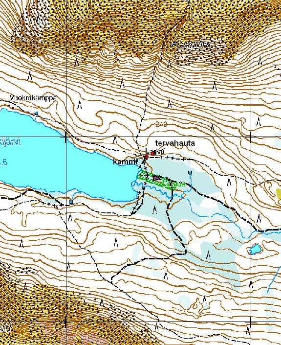 Kartta 39. Kesänkijärvi.