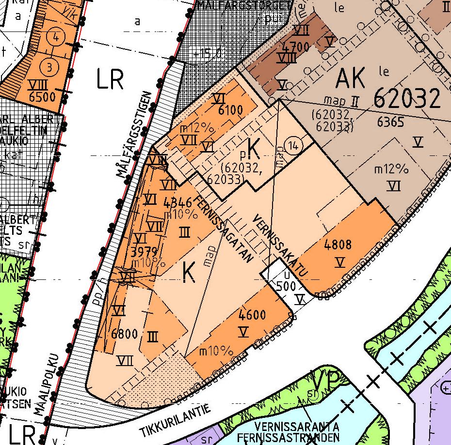 3. Kiinteistö Senaatti-kiinteistöt, Vernissakatu 4 9 3.1 TONTTI JA KAAVOITUS Kohde sijaitsee 3 114 m 2 tontilla. Tontilla on 2.8.2000 voimaan tullut asemakaava.