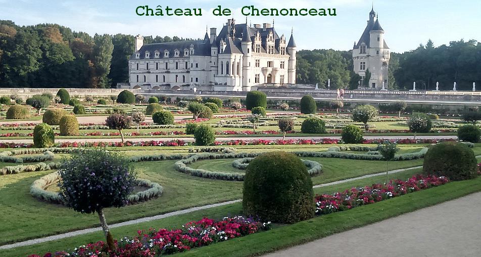 Jardin de France Château de Chenonceau Loire-joki on Ranskan pisin, yli 1000 km pitkä joki, jonka alkulähteet ovat Keskusylängön (Massif Central) alueella.