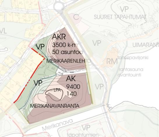 kaksikymmentä vuotta. Rakentamisaikataulun mukaan pääosa alueesta on toteutunut vuoteen 2030 mennessä.
