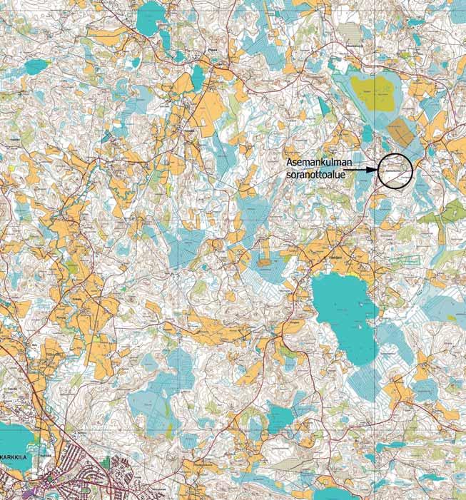 Karkkilan Asemankulman soranottoalue: Ympäristövaikutusten arviointiohjelma 15