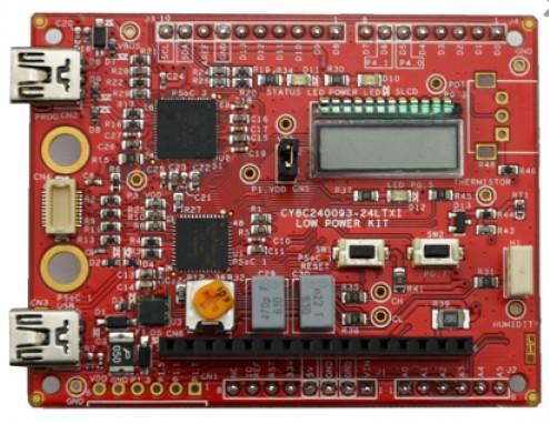 muistioperaatioihin DMA ja kosketusohjausta varten CapSense PSoC 3-5LP toteutukset suunnitellaan siis Creator-IDE:llä