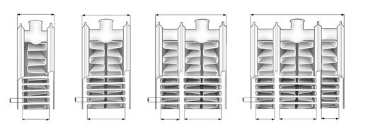 PANEELIRADIAATTORIT PURMO VENTIL COMPACT 200 MM RADIAATTORITYYPIT KORKEUS 200 MM CV/FCV/RCV 21 CV/FCV/RCV 22 CV/FCV/RCV 33 CV/FCV/RCV 44 70 * 102 * 152 *