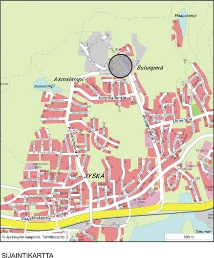 65. KAUPUNGINOSAN KORTTELIN 407 TONTIN 1 ASEMAKAAVAN MUUTOS, Vaajakosken aluepaloasema, Asmalammentie 26 OSALLISTUMIS- JA ARVIOINTISUUNNITELMA (Maankäyttö- ja rakennuslain 63 1 momentin mukaan kaavaa