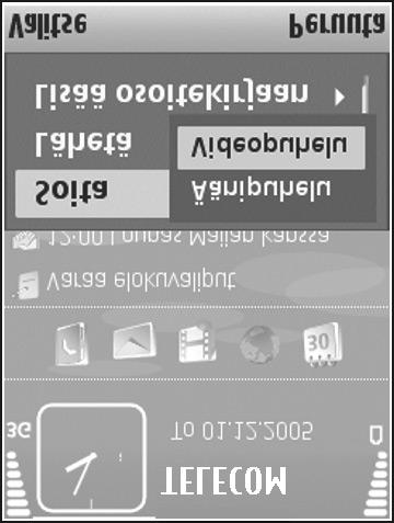 Soittaminen 1 Aloita videopuhelu avaamalla kansi, näppäilemällä puhelinnumero valmiustilassa tai valitsemalla Osoitekirja ja valitsemalla sitten nimi. 2 Valitse Valinnat > Soita > Videopuhelu.