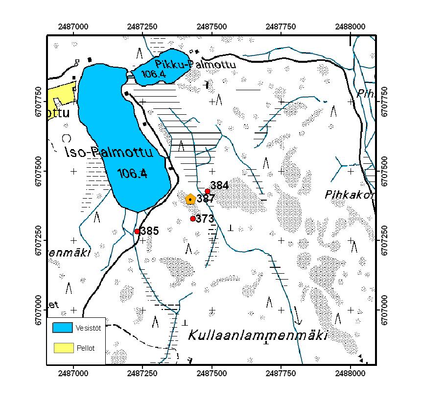 Kallion rikkonaisuus ja hydrogeologia: vuosiraportti 2006 6 Kuva 3.