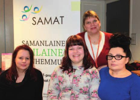 SAMAT-projekti tukee vammaisten vanhemmuutta Samanlainen - erilainen vanhemmuus SAMAT -projekti on nostanut vuoden aikana voimakkaasti esille vammaisten ja pitkäaikaissairaiden vanhemmuuteen