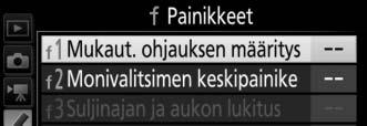 G-painike Mukautetuilla