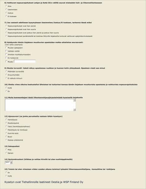 Telematiikan vaikutustutkimus valtatien 1