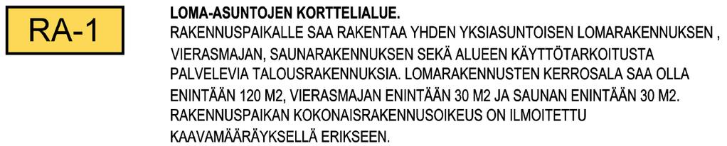 Nosto Consulting Oy 18 (21) Korttelit 2 (rakennuspaikka 2), 3 ja 4 Maa- ja metsätalousalueet M-1 -alueelle on osoitettu rakennusoikeutta maa- ja metsätaloutta palveleville rakennuksille yhteensä 400