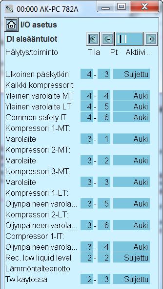 Valitse I/O-configuration (I/O konfigurointi) Jos näet seuraavan, on tapahtunut virhe: 3.