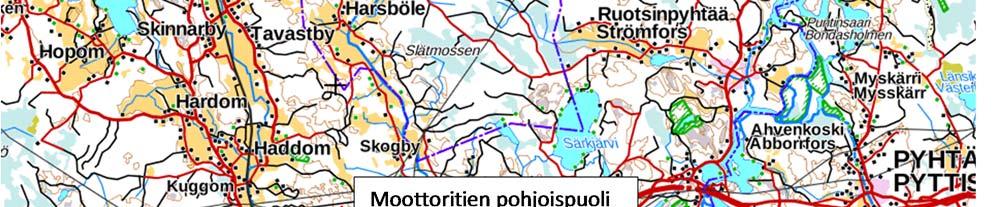 Valuma-aluetta joella on 117,45 km² (Ekholm 1993), josta peltojen osuus on noin 30 % (Hertta 2017). Loviisanjoen keskivirtaama on 1,3 m 3 /s. Kuva 1.
