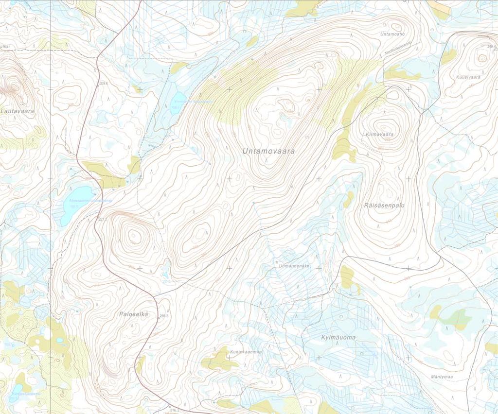 Esisuunnitelmakartta VE Suunnitellut JNRU Piirtänyt pvm. 22.