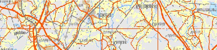 0 5 Km Tutkimusalueen sijainti 1:200