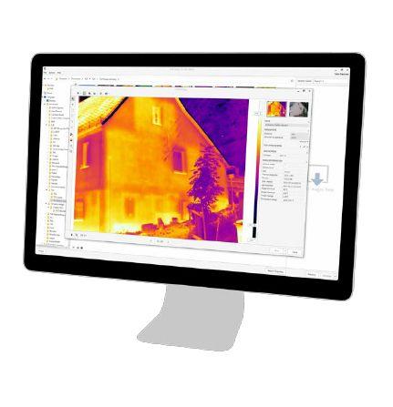 Kuvien analysointi ja raportointi Ohjelmistot FLIR Tools ohjelmisto Lämpökuvien analysointiin ja raportointiin.