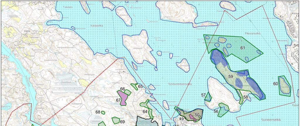 Lappeenrannan kaupunki: Länsiosan osayleiskaavan luontoselvitys Liite 1.