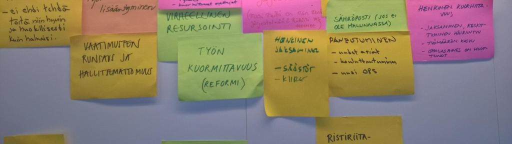 Sitä voidaan hyödyntää kuormitustekijöiden merkittävyyden arviointiin ja niistä keskustelemiseen.