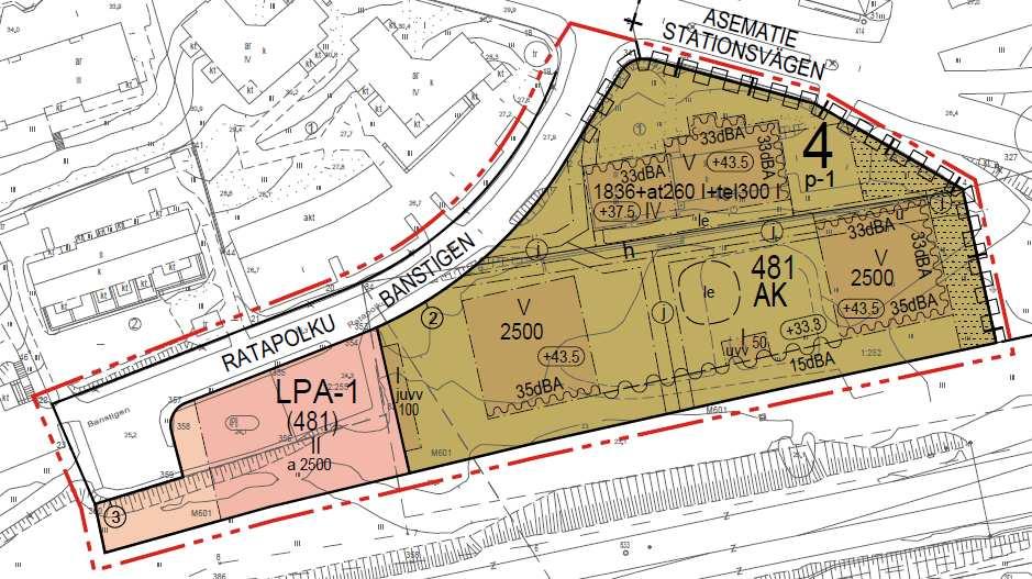 FCG Suunnittelu ja teniia Oy Kaavaselostus 3 (3) Kauniaisten aupuni Kesusta, radan pohjoispuoli, Ratatyöläisten ortteli 6-C783.3.03.5.