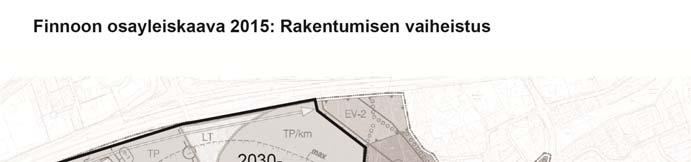 Finnoo osayleiskaavaehdotus vaiheistus (koska