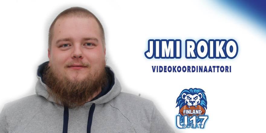 Vuoden nuorisovalmentaja 2017 Jimi Roiko, Porvoo Butchers - toiminut