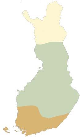 Forest health and biodiversity Sulfaattirikki Sulphate sulphur (SO -S) kg/ha Nitraattityppi Nitrate nitrogen (NO 3-N) kg/ha Ammoniumtyppi Ammonium nitrogen (NH -N) kg/ha < <1 <1 3 3 1 1 3 3 5 >5 3