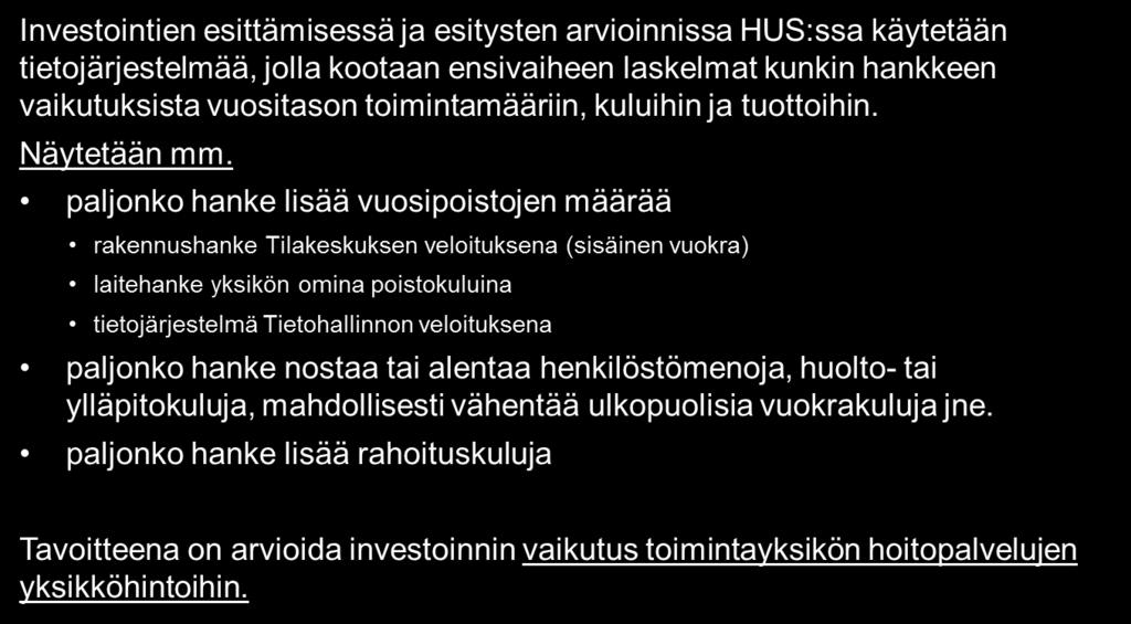 INVESTOINTIEN TOIMINNALLISET