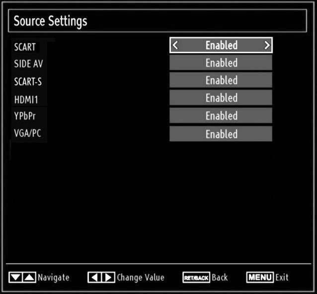 Note: YPbPr mode can be used only when you connect a device that has a YPbPr output through the PC input with YPbPr to PC cable (not supplied).