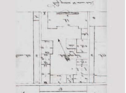 Vuonna 1876 kauppaneuvos Leonard Candelin sai luvan asuinrakennukselle, joka toteutettiin vuonna 1822 rakennetun asuinrakennuksen tilalle. Uusi asuinrakennus vakuutettiin vuonna 1877 (kuva 4).