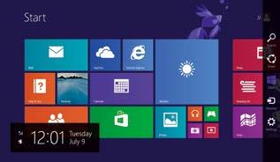 Toimintoja voi aktivoida käsieleillä ASUS-tabletin kosketusnäyttöpaneelilla.