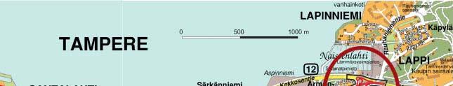 ERITYISALUETTA, XIV KATUALUETTA, XV RAUTATIEALUETTA JA LAPPI KATU- JA SUOJAVIHERALUETTA ASEMAKAAVAN MUUTOS, KARTTA NO 8306.