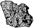 95 Raaka-ainekappale, kvartsia, 1 kpl, 48,3 g. X=207,95/Y=150,70/Z=60,11.