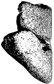 209 Hioimen katkelmia, 4 kpl, 106,5 g. X=209,92/Y=153,17/Z=60,20.