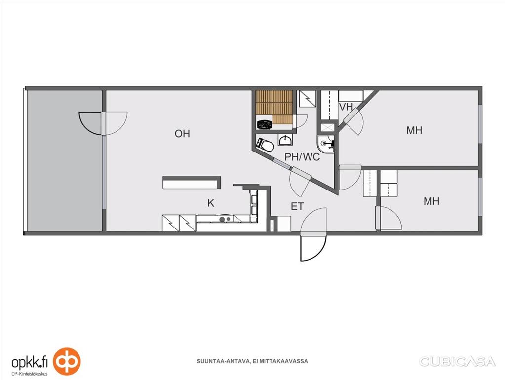 Muut tiedot taloyhtiön kunnosta: Tontin pinta-ala: 1 841 m² Tontin omistus: Oma Asuin- ja liikehuoneistot yht.