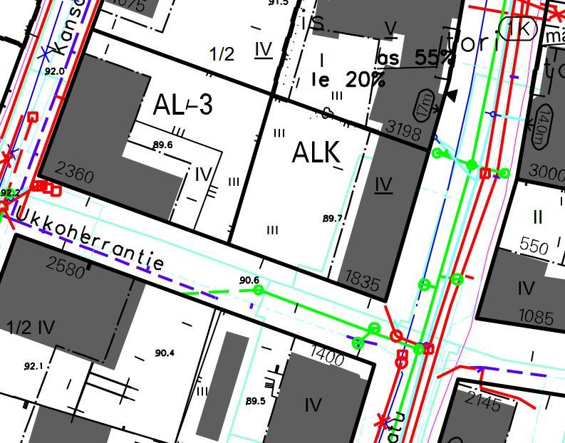 Rovakadun katutasossa toimii useita eri yrityksiä ja toimialoja.