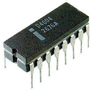 Mikroprosessori» Intel 4004 1971 Alun perin