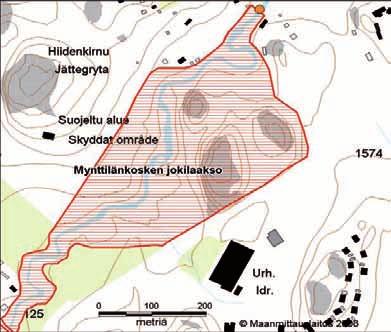 5.2 Vesistökohtaiset tulokset 5.2.1 Mankinjoen vesistö Kohteen nimi: Mynttilänkosken jokilaakso Vesistönosa: Gumbölenjoki Luokitus (Karjaanjoki Life): Koski Luokitus (Suomen ympäristökeskus): Pienet