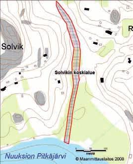 Lajistoa: liito-orava, koskikara, pähkinähakki, vaahtera, näsiä, jänönsalaatti, saukko Kalasto: Alueella ei ole sähkökalastettu. Puron alajuoksulla koekalastettiin 2008 (Janatuinen 2008).