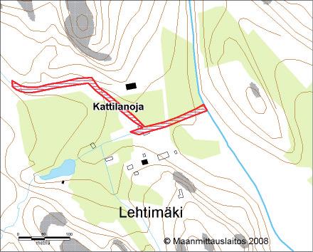 Kohteen nimi: Kattilanoja Vesistönosa: Gumbölenjoki Luokitus (Karjaanjoki Life): Lähdepuro Luokitus (Suomen ympäristökeskus): Lähteikkö Arvo: Paikallisesti arvokas Jakson pituus: n.