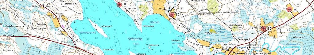 Wind speed: 8,0 m/s Height above sea level from active line object