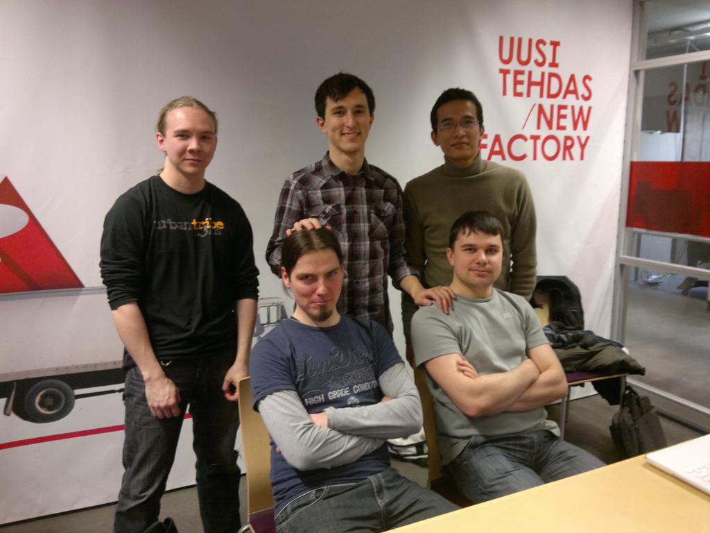 Project team members: Tomi, Chris, Sunil Project managers: Olli, Mike Methods and tools Development tools The game runs on the Maemo OS in Nokia N900 devices with 800x480 resolutions.