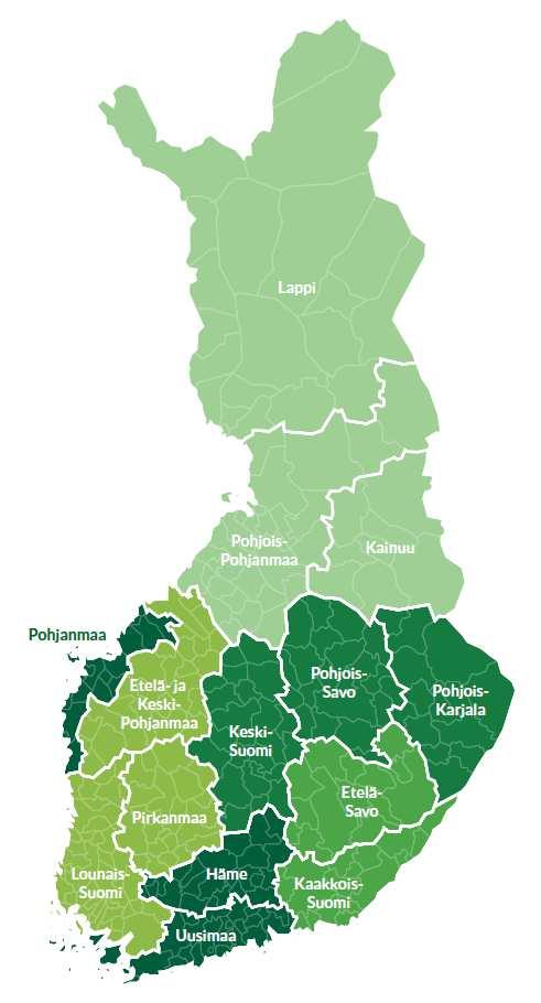 AMO-alueet ja kaavoitusvastaavat Pohjoinen palvelualue (aj. Arto Sorri) Kainuu: Tuomo Mikkonen Pohjois-Pohjanmaa: Eeva-Liisa Repo Lappi: Ulla Huusko Itäinen palvelualue (aj.