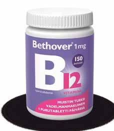Käypä hoito -suosituksen mukaan metformiinin käyttäjien tulisikin seurata B 12 -vitamiinitasoaan ja käyttää B 12 -vitamiinilisää tarpeen mukaan.