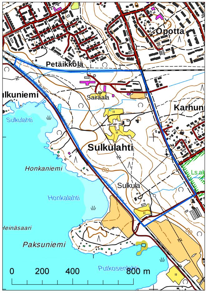 Lisäksi alueelle on suunniteltu meluvallin rakentamista rautatien varteen.